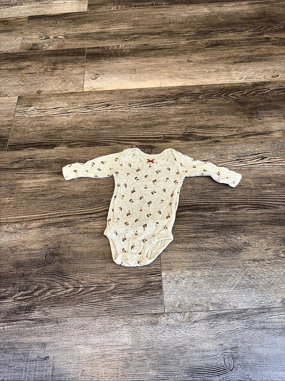 Carter's Child of Mine made by Carter's bodysuit Animal Print Bodysuit Baby 0-3M